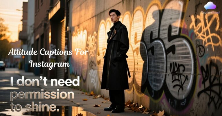 Attitude Captions For Instagram