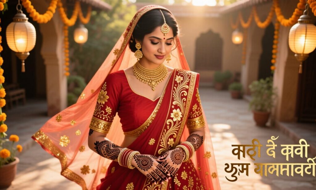 Beautiful Mehndi Captions for Brides