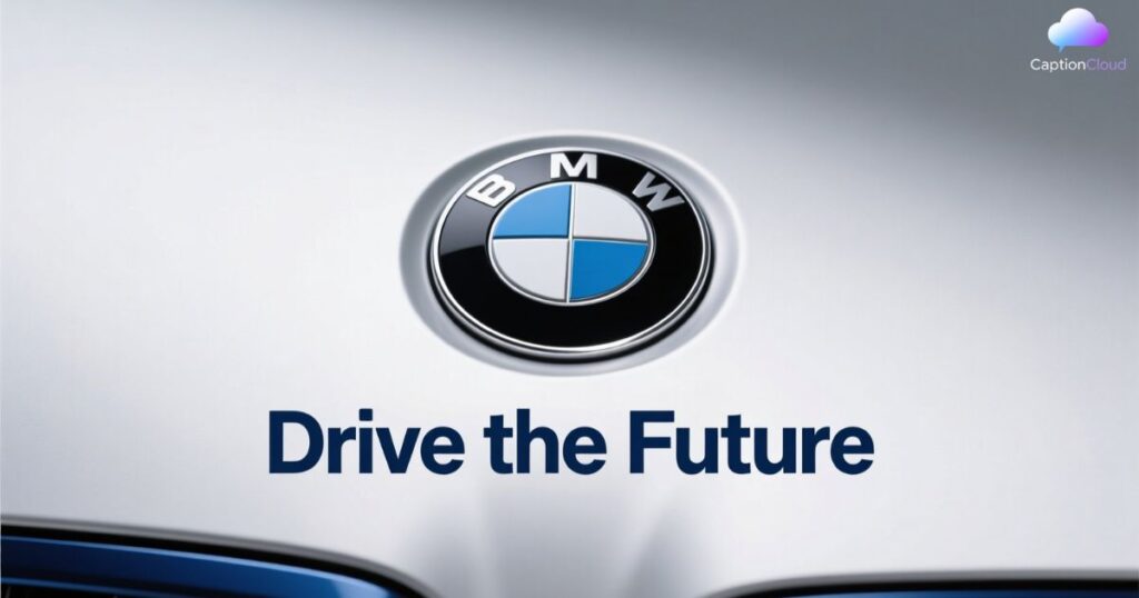 BMW Captions