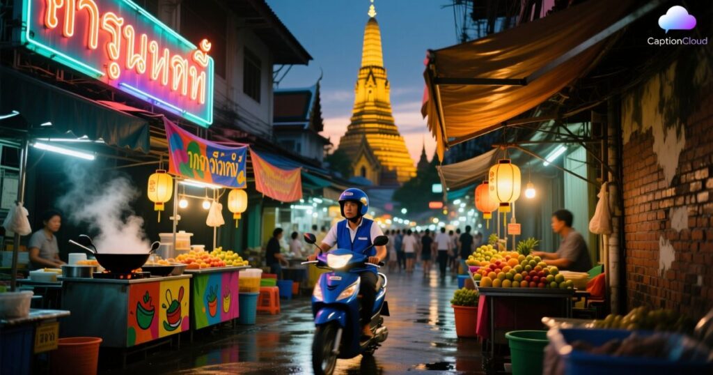 Captions For Bangkok