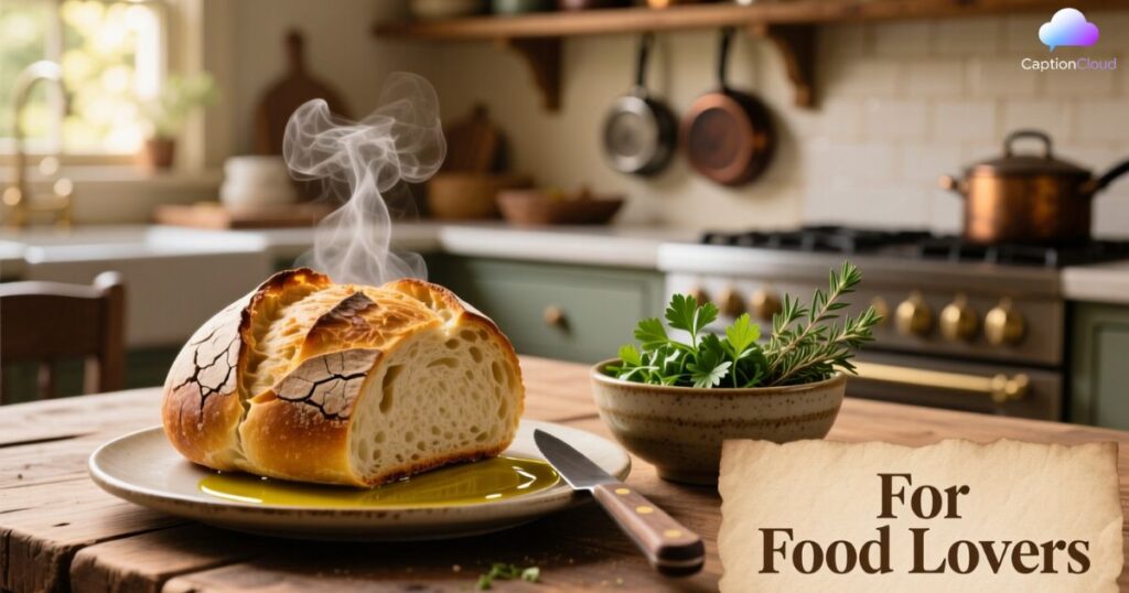 Captions for Food Lovers