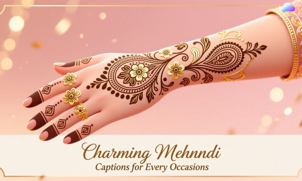 Charming Mehndi Captions for Every Occasion