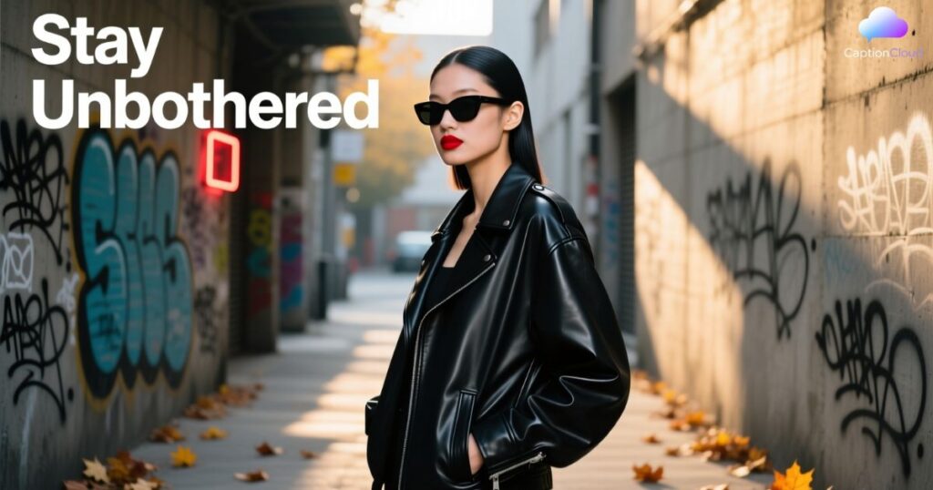 Cool Attitude Captions For Instagram