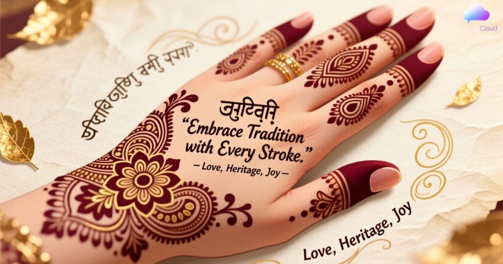 Cultural Mehndi Quotes to Embrace Traditions