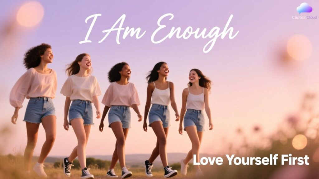 Empowering Self Love Captions for Girls on Instagram