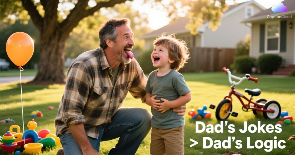Father-Son Humor Captions