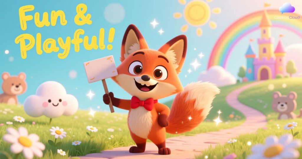 Fun and Playful Captions