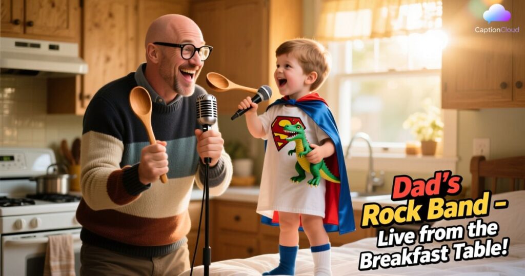 Funny Father and Son Captions