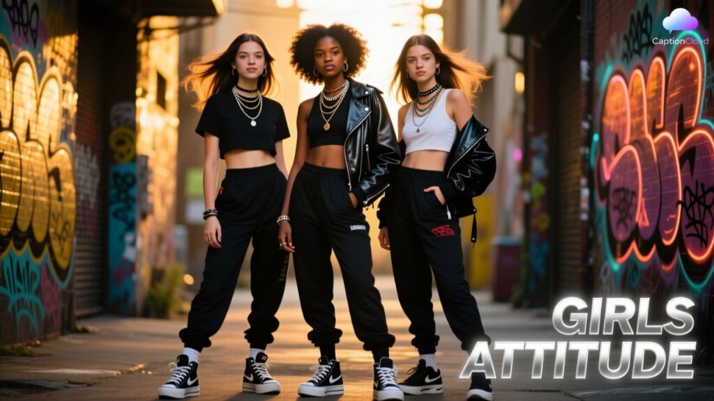 Girls Attitude Captions