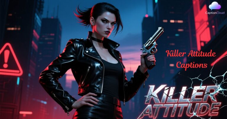 Killer Attitude Captions