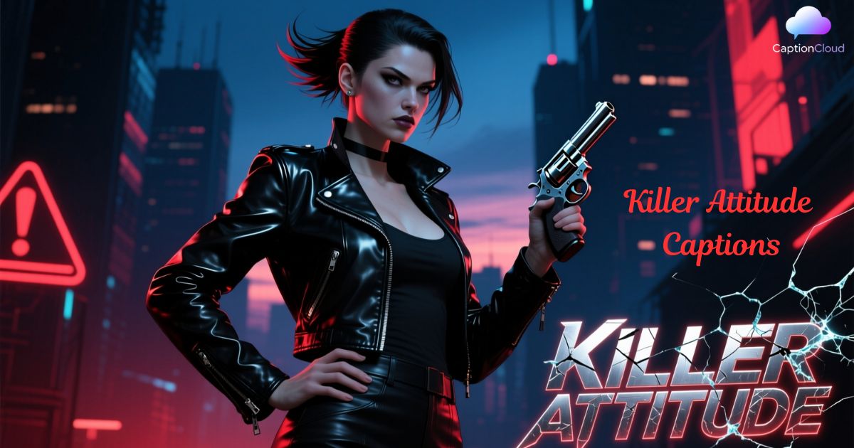 Killer Attitude Captions