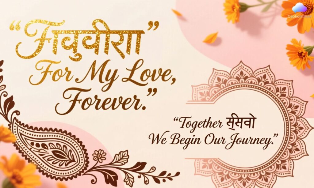 Romantic Mehndi Quotes for Bride and Groom