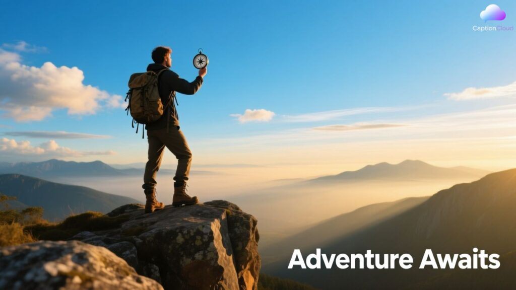 Adventure & Exploration Blue Sky Captions