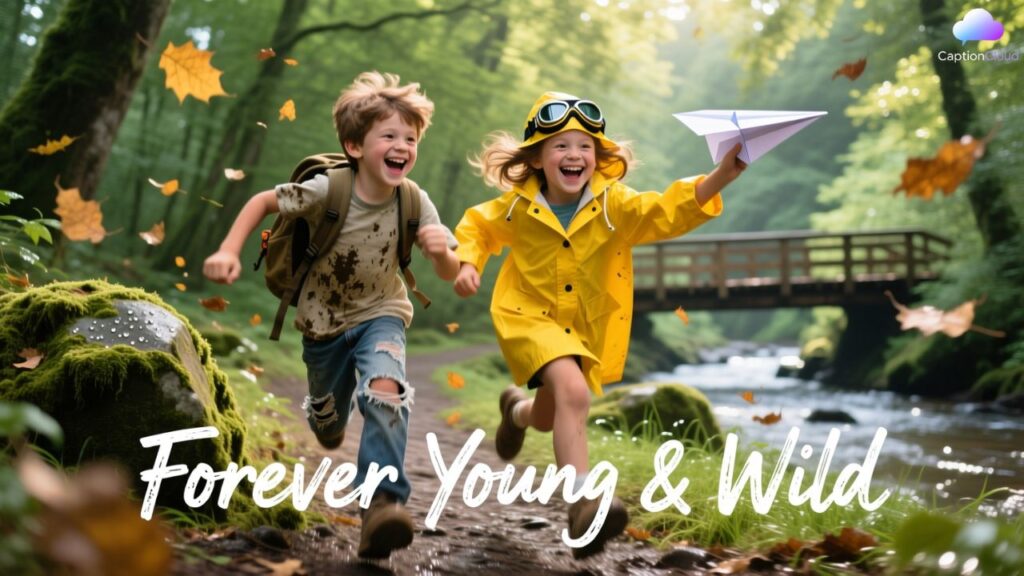 Adventurous Sibling Captions for Fun Memories