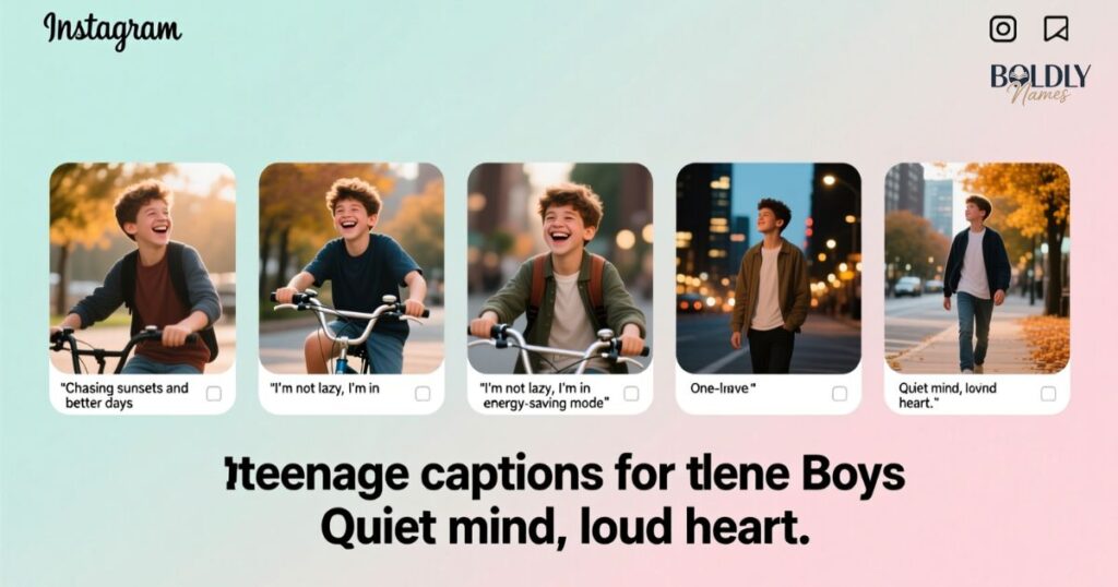Best Captions For Instagram For Boys