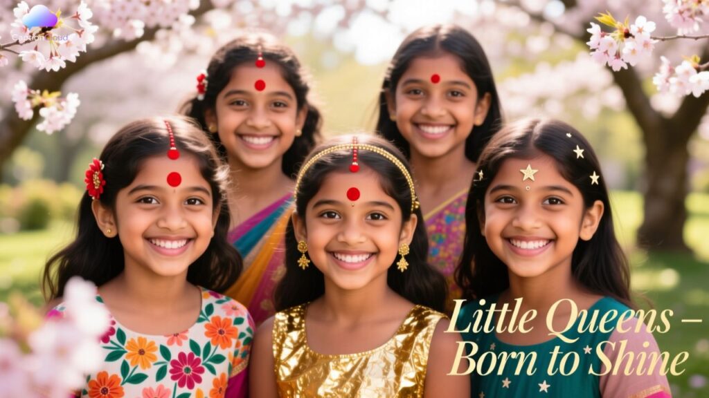 Bindi captions for girls