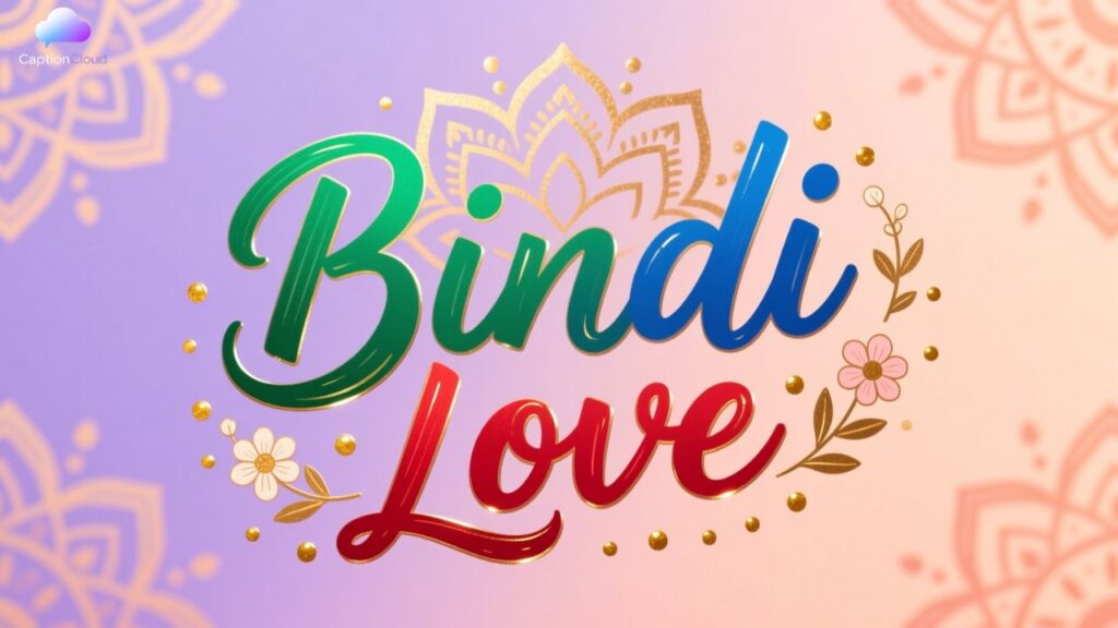 Bindi captions for Instagram