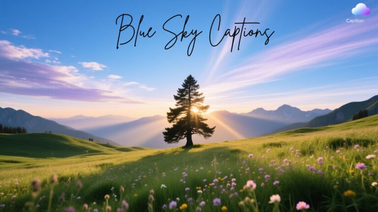 Blue Sky Captions