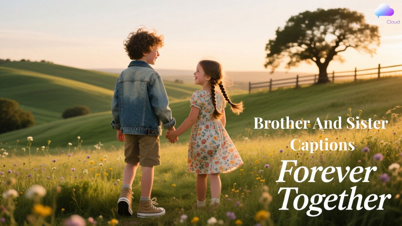 Brother And Sister Captions