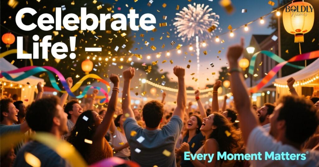 Celebration Captions