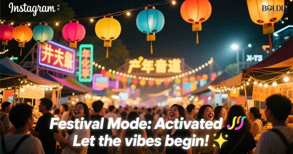 Clever Festival Captions For Instagram