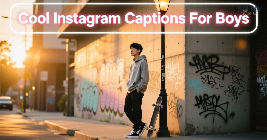 Cool Instagram Captions For Boys