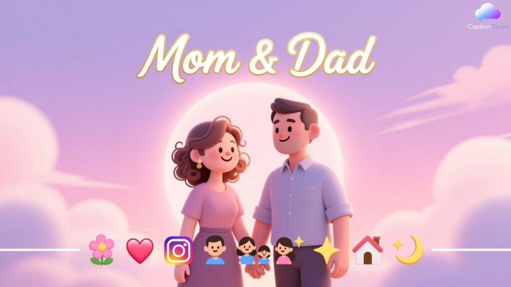 Emoji Instagram Bio For Mom Dad