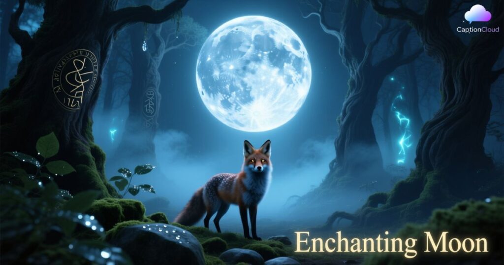 Enchanting Moon Captions for a Mystical Night