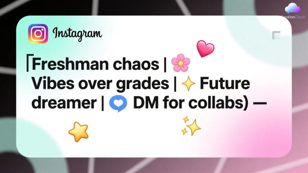 Instagram Bio for High School Students