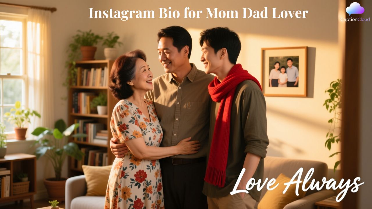 Instagram Bio for Mom Dad Lover