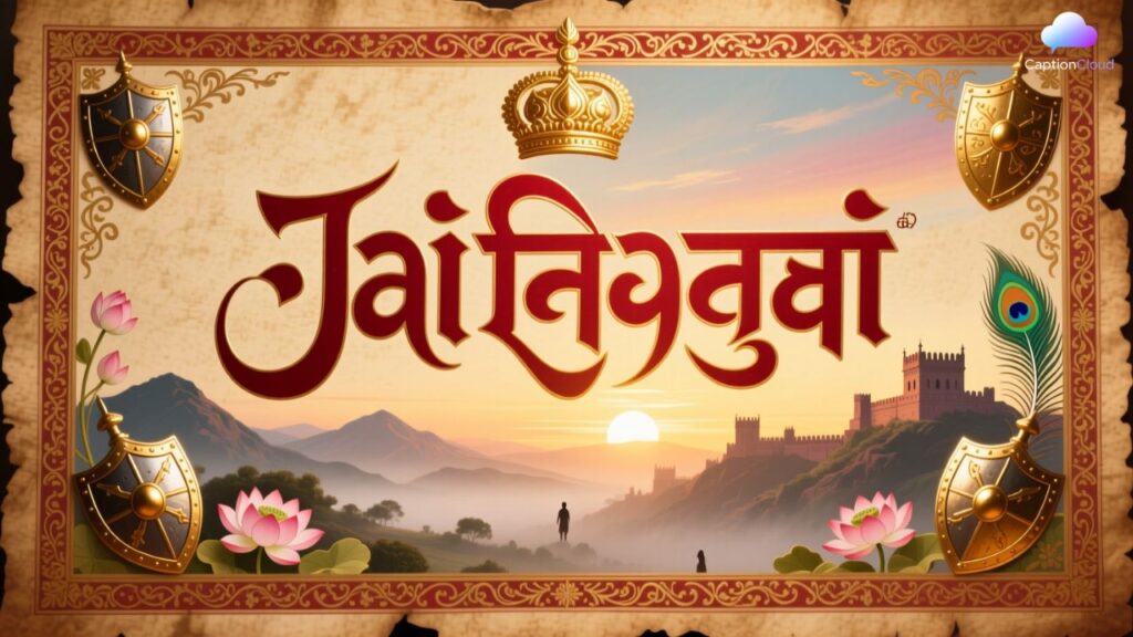 Instagram Bio Jai Shivaji Maharaj