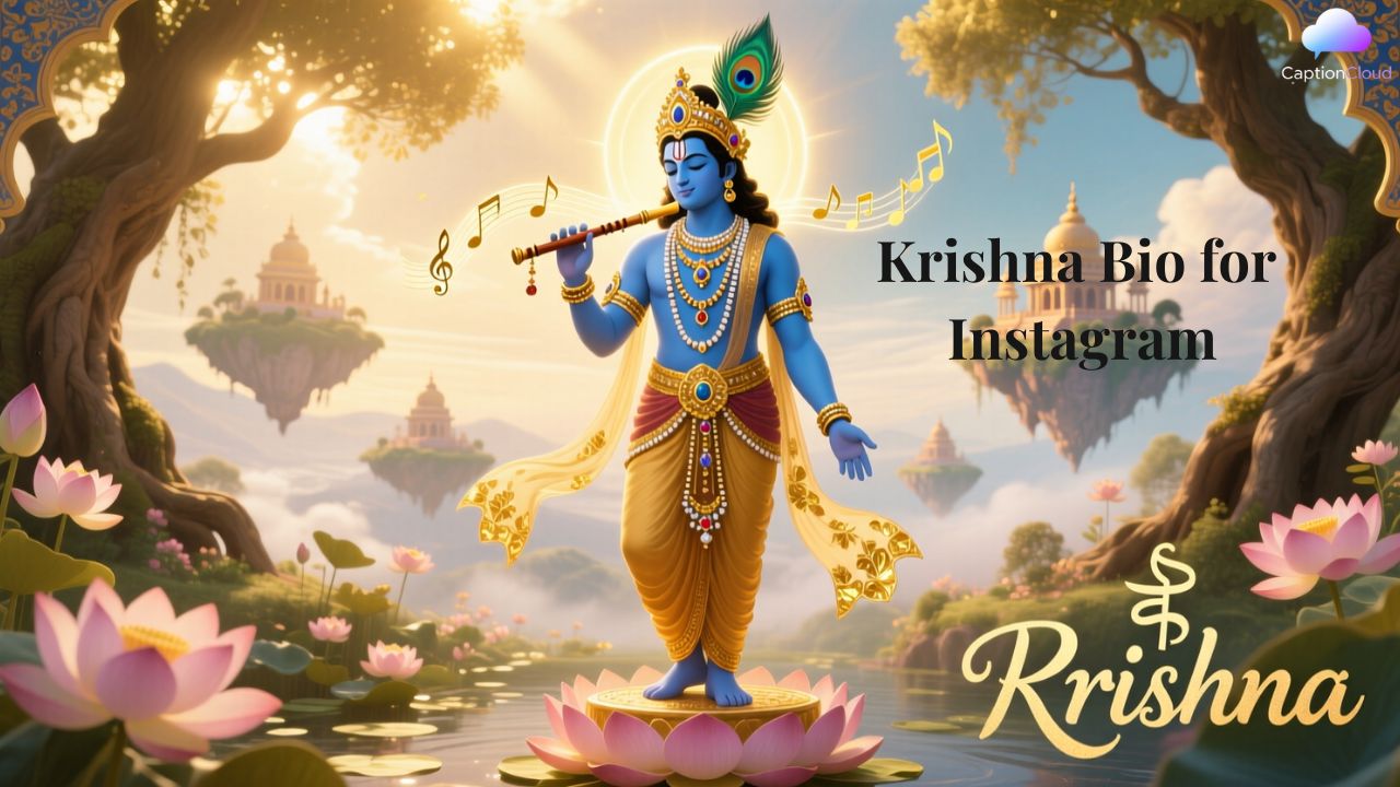 Krishna Bio for Instagram