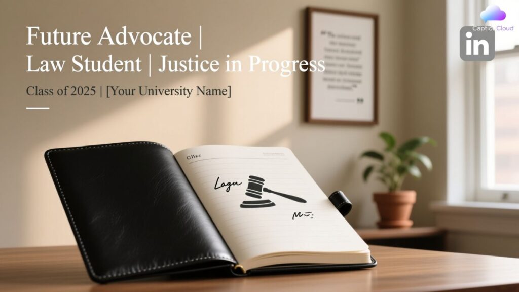 Law Student Instagram Bio Ideas for Lawyers