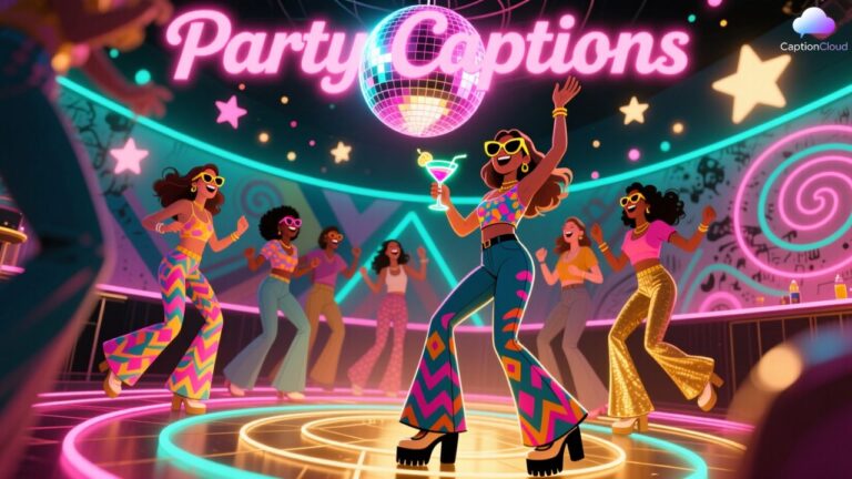 Party Captions