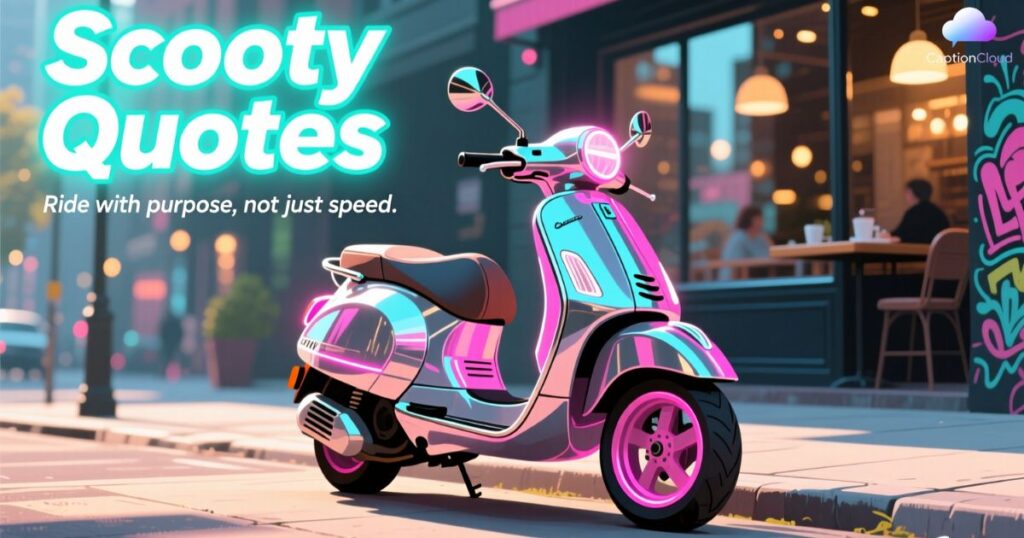 Scooty Quotes for Instagram