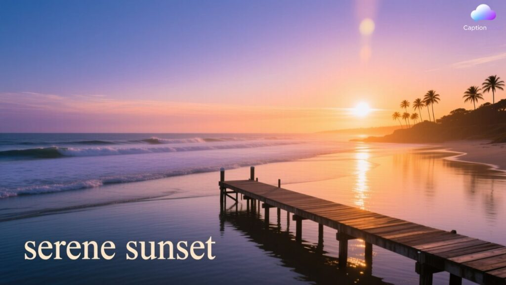 Serene Sunset Instagram Quotes