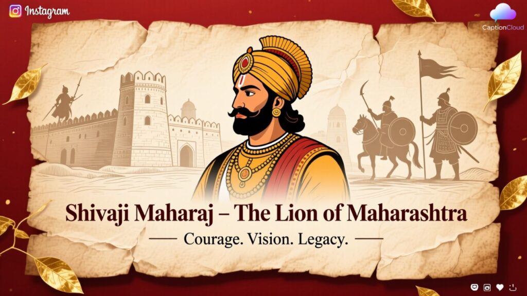 Shivaji Maharaj Instagram Captions