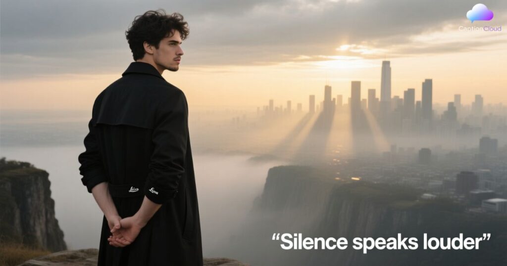 Sigma Male Captions for Self-Confidence