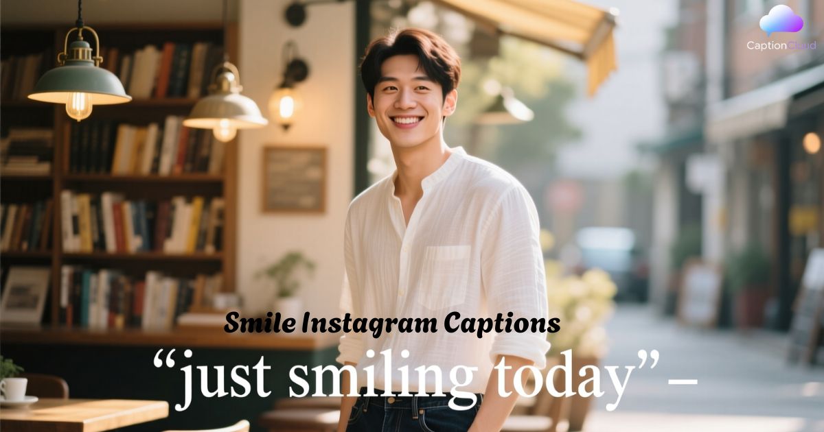 Smile Instagram Captions
